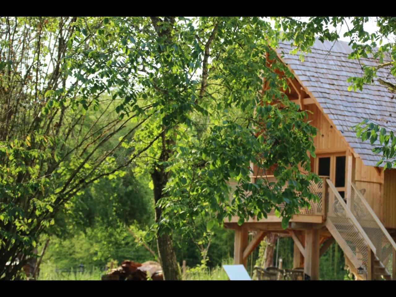 Ecolodge Beauregard Треньи Экстерьер фото