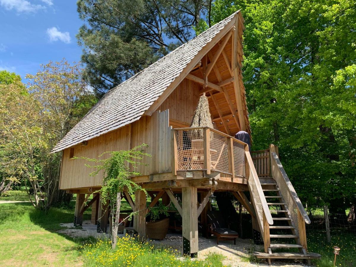 Ecolodge Beauregard Треньи Экстерьер фото